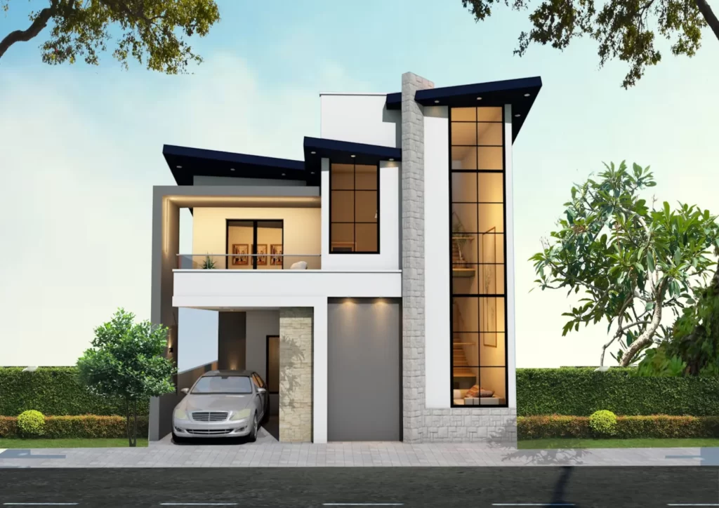 Villa Elevation Design 1 IMG